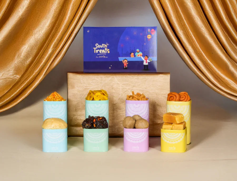 The South Treats hamper, photographed